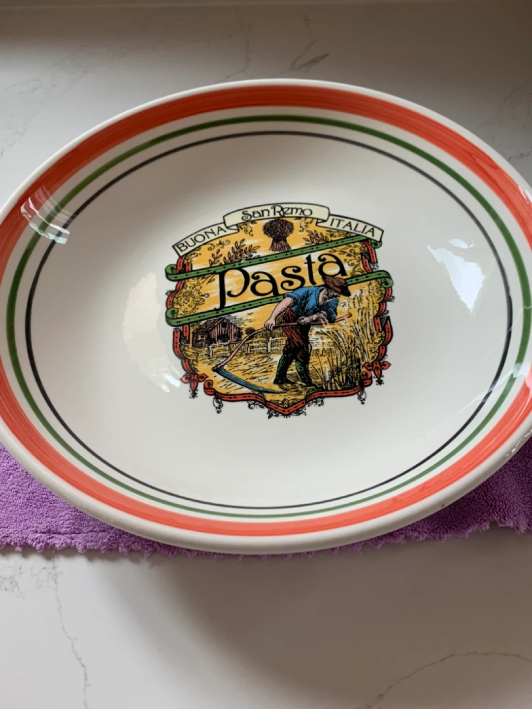 Large Never Used Pasta Bowl - photo 3