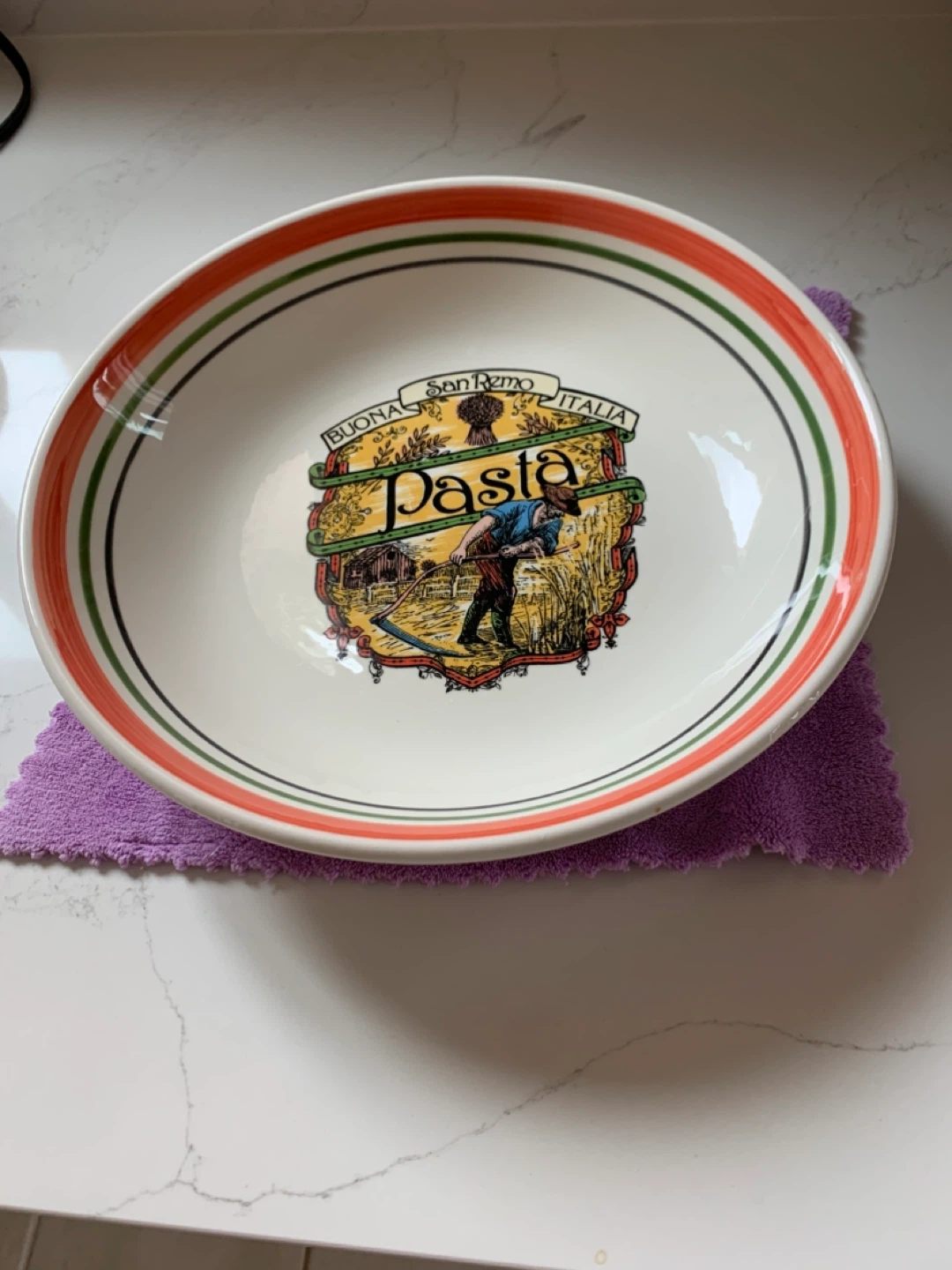 Large Never Used Pasta Bowl