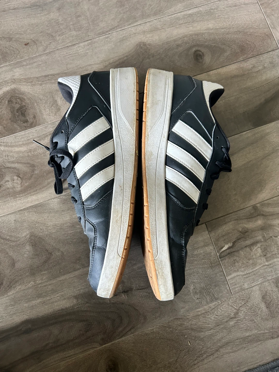 Adidas Men's Black & White Sneakers - photo 3