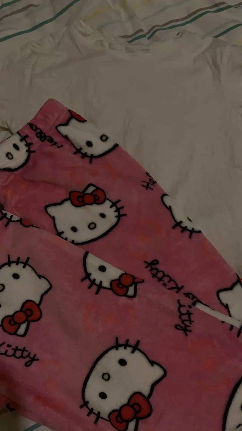 Hello Kitty Pink Pajama Pants - photo 2