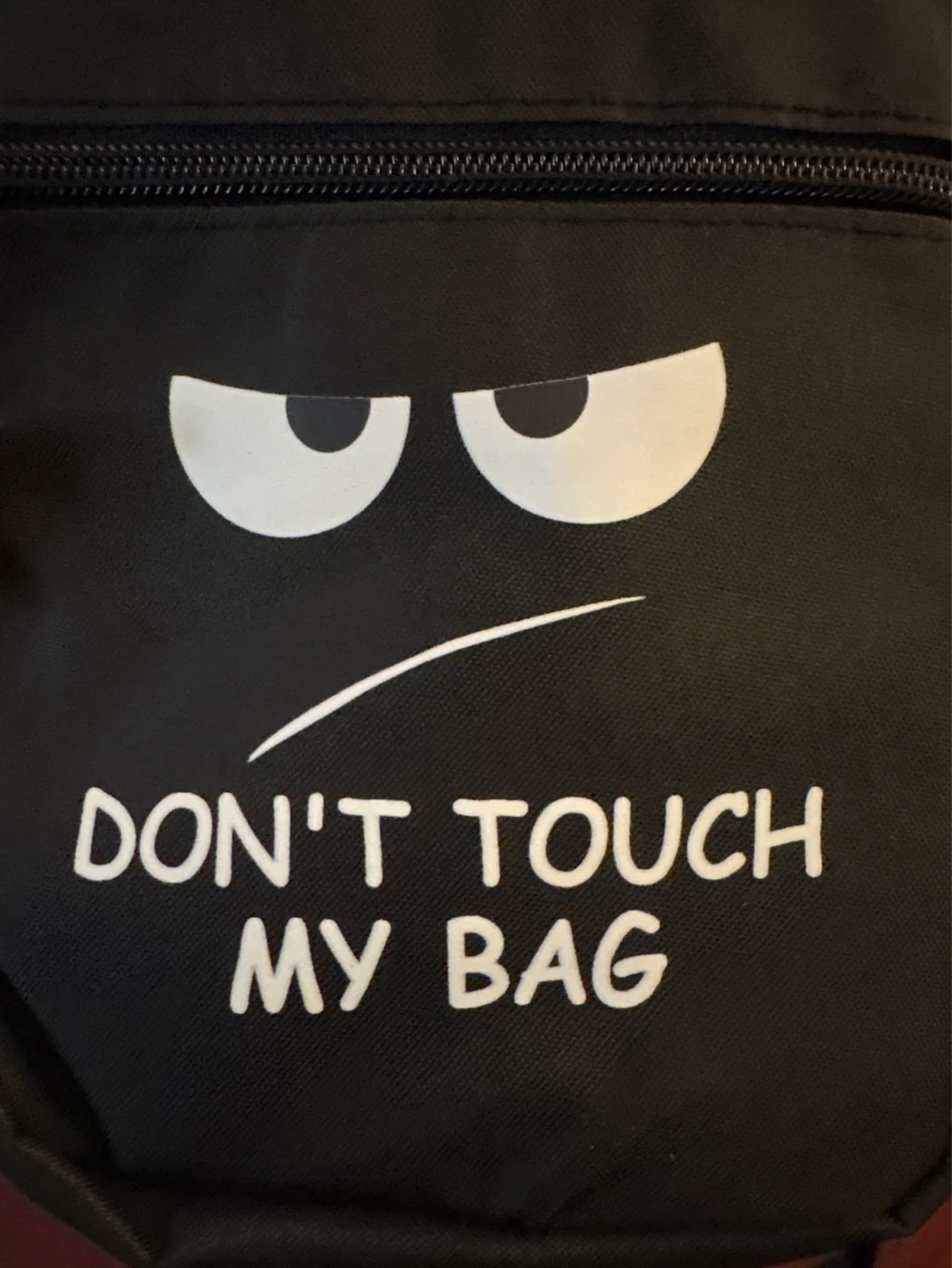 ⚽️ Black "Don't Touch My Bag" Crossbody Bag - photo 5