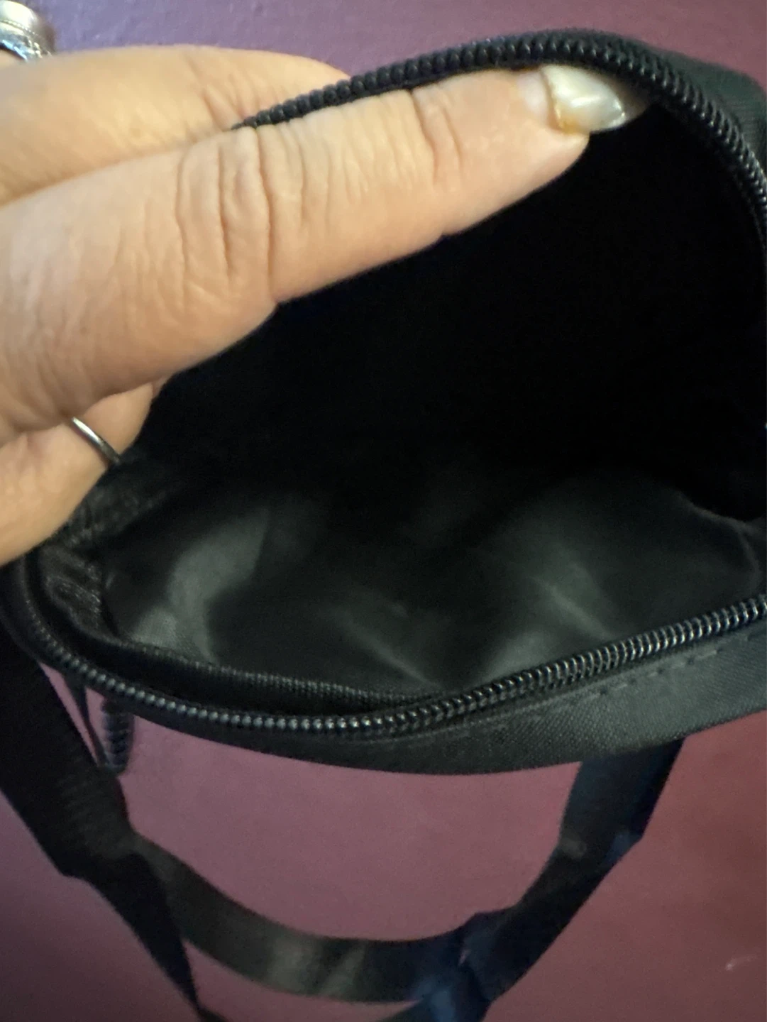 ⚽️ Black "Don't Touch My Bag" Crossbody Bag - photo 3