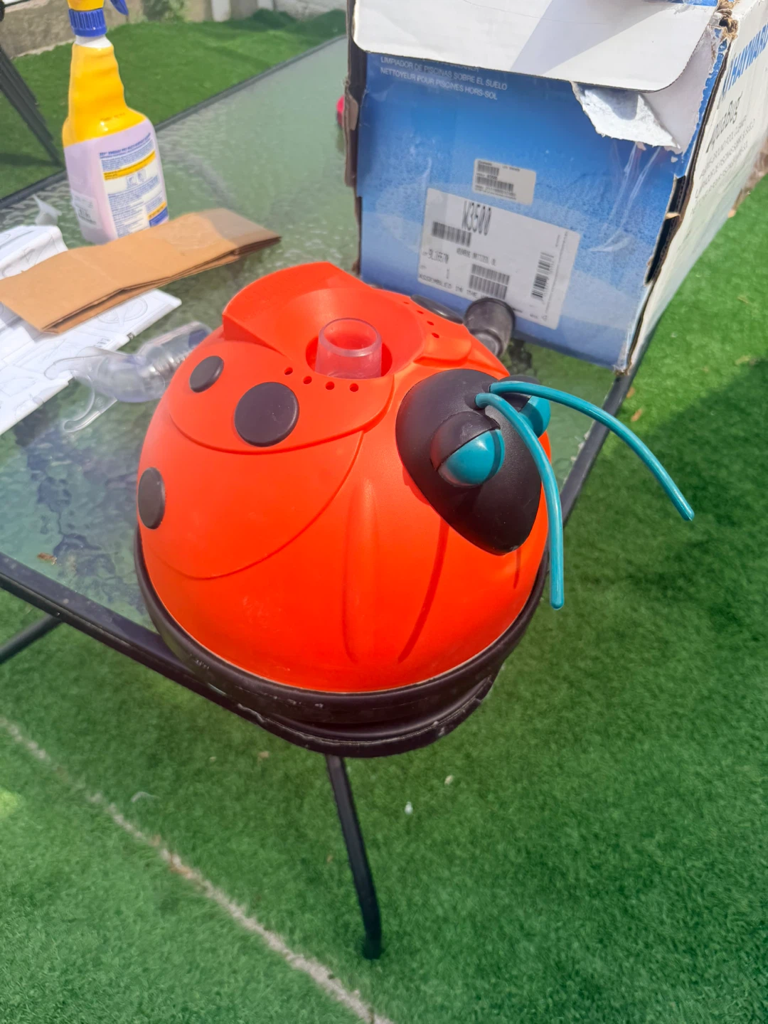 Pool vacuum cleaner aqua hayward