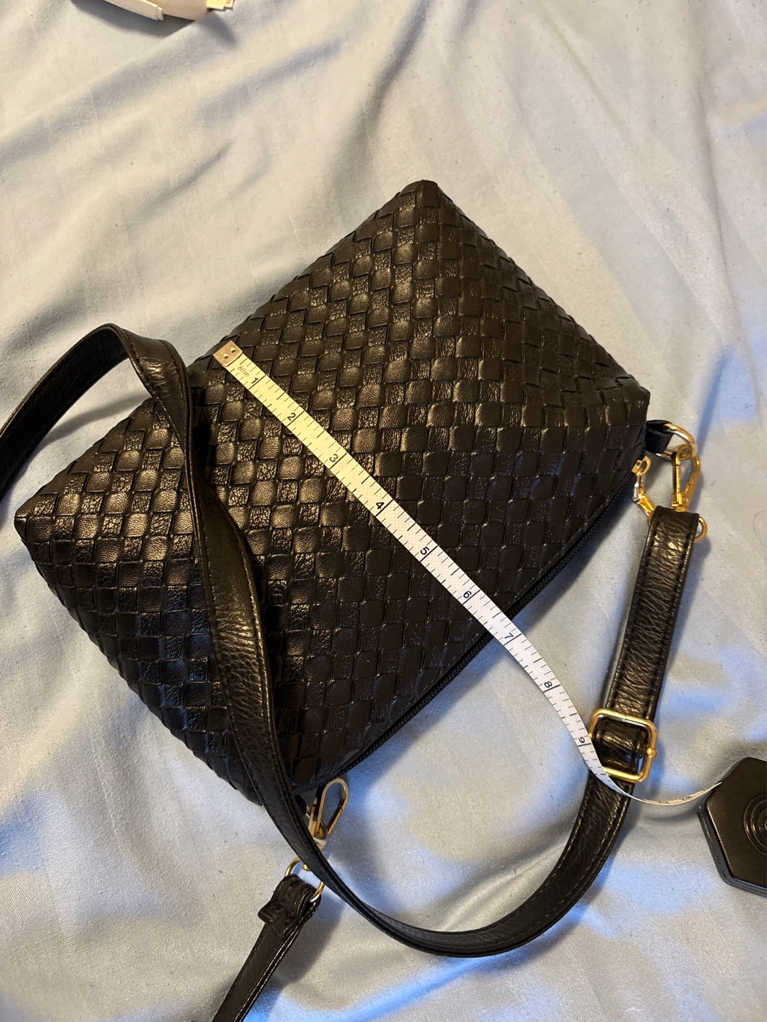 ⚽️Brand new Black Woven crossbody Bag