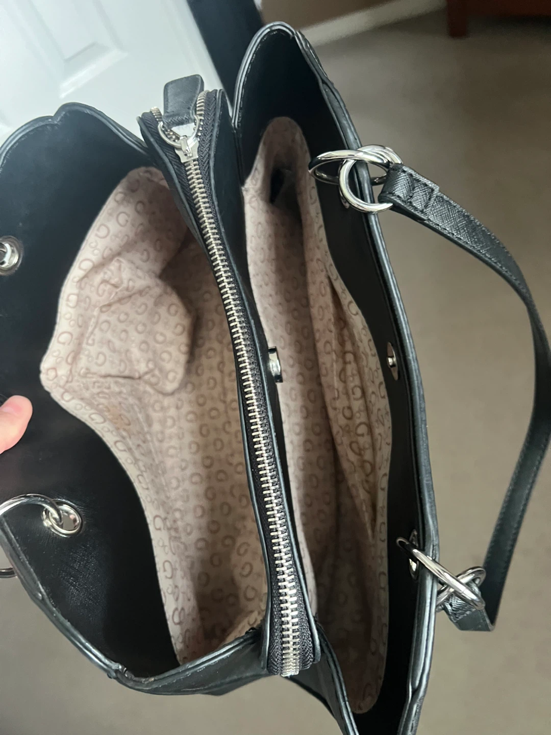 Like new Black Guess Tote Bag - photo 3