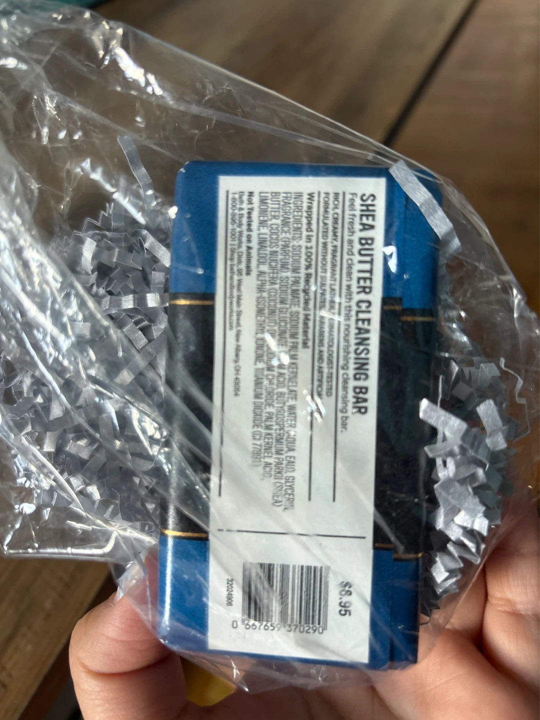 Bath & Body Works Men's Ocean Shea Butter Cleansing Bar⚽️