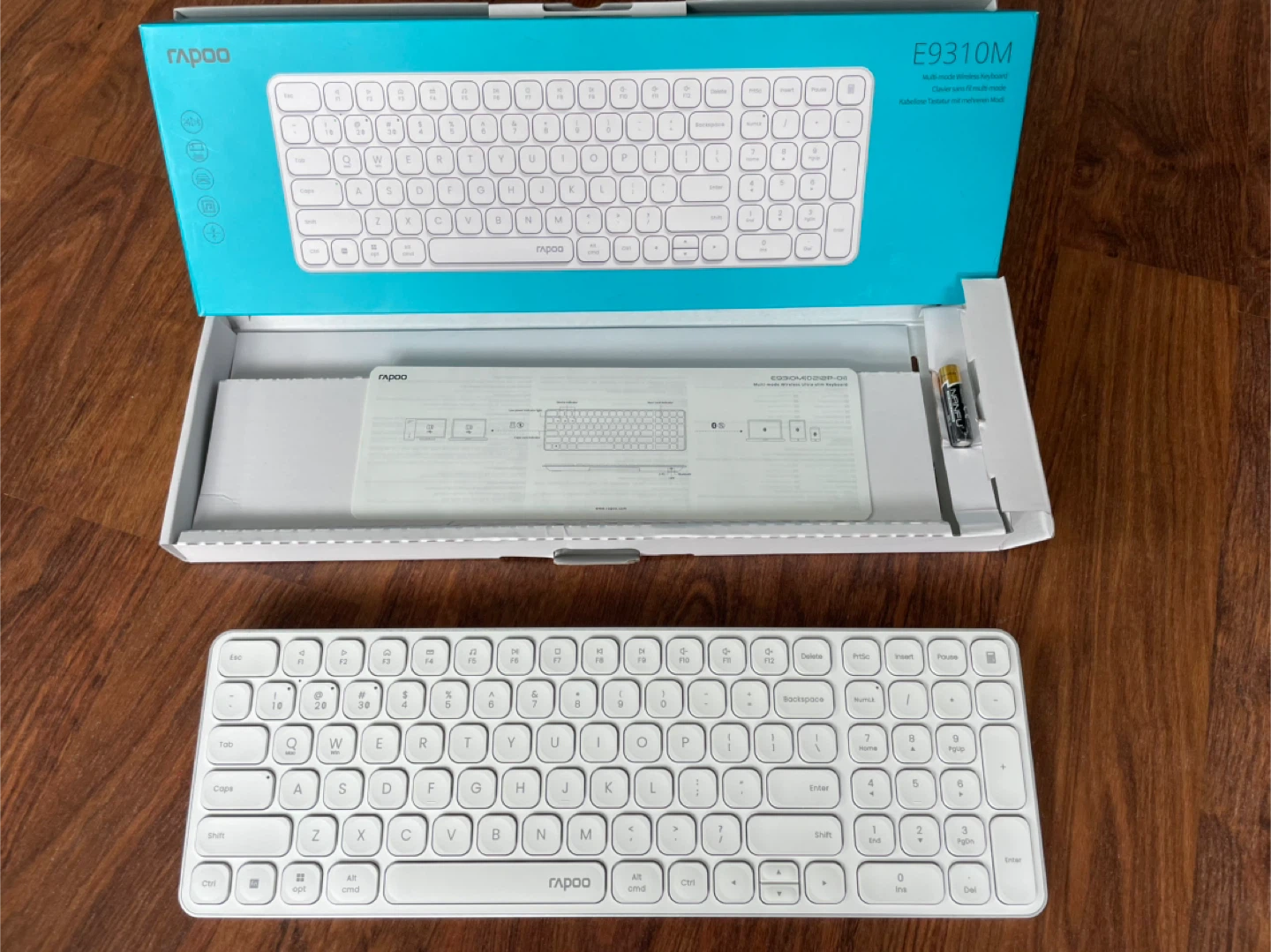 ⚽️ NIB Rapoo E9310M Multi-mode Wireless Ultra-slim Keyboard