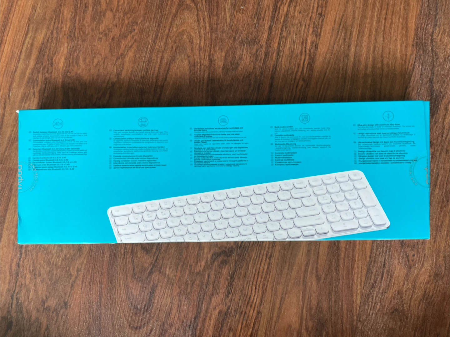 ⚽️ NIB Rapoo E9310M Multi-mode Wireless Ultra-slim Keyboard - photo 4