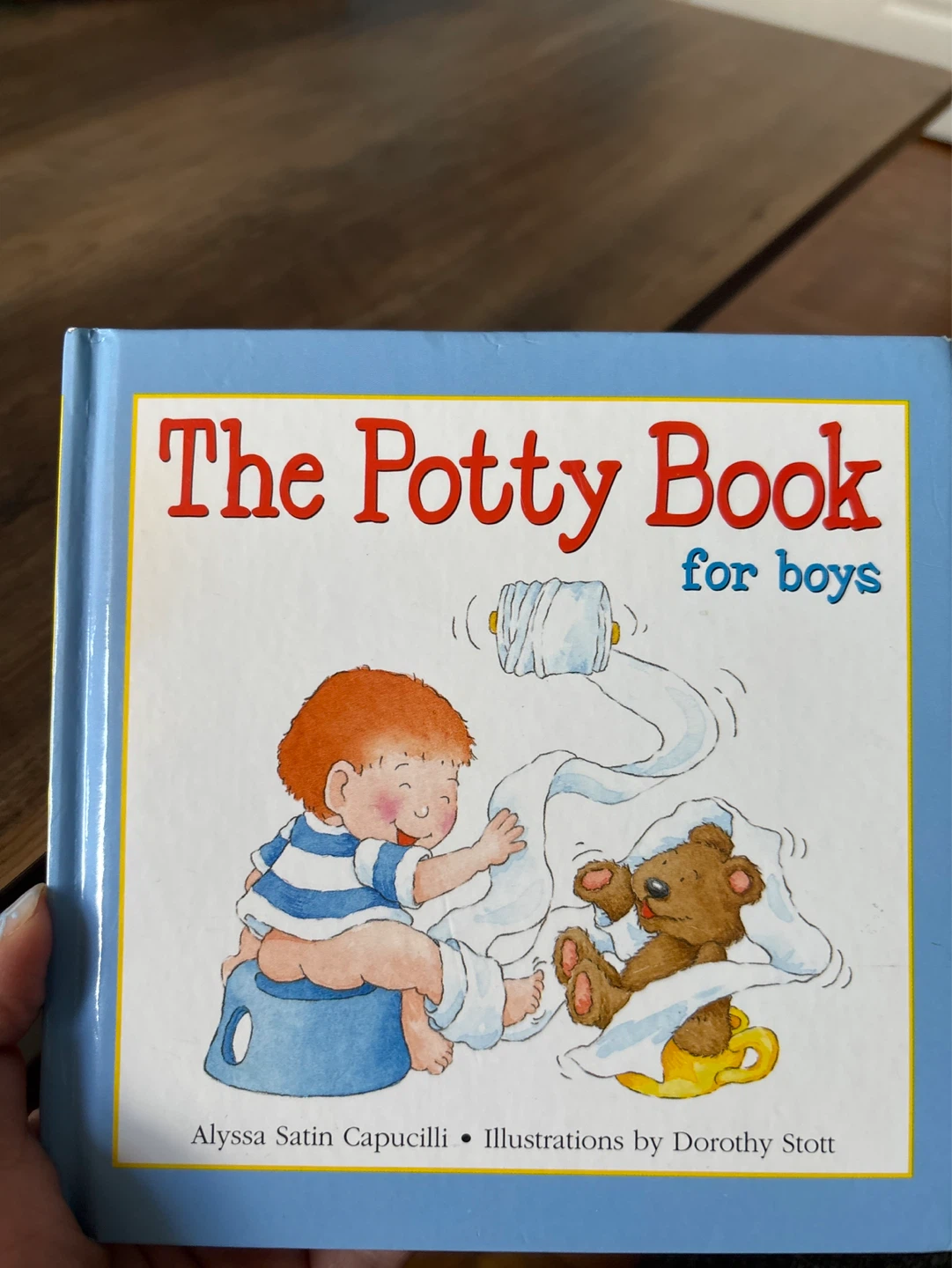 The Potty Book for Boys - Children's Book⚽️