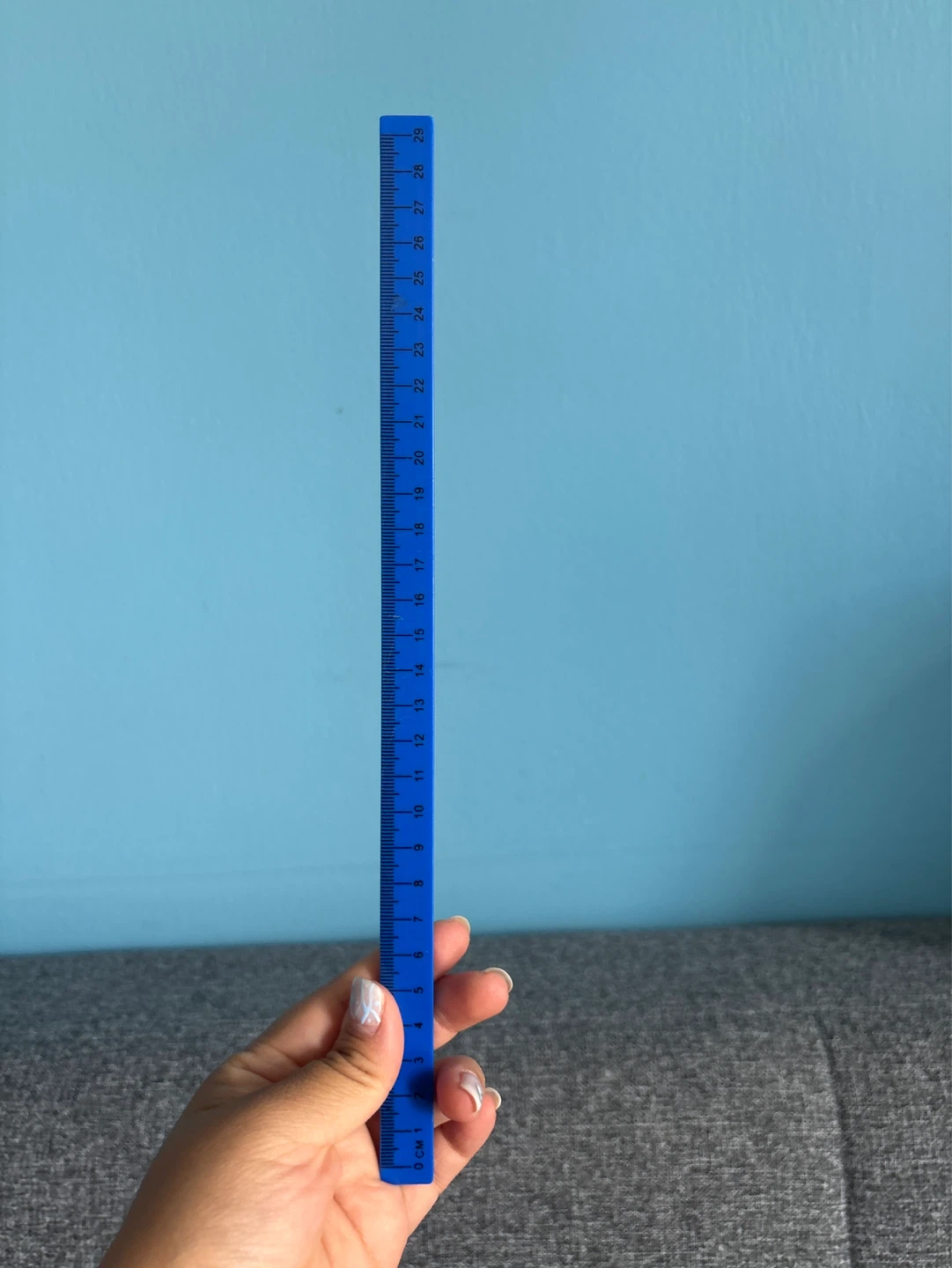 Blue Ruler 30cm⚽️