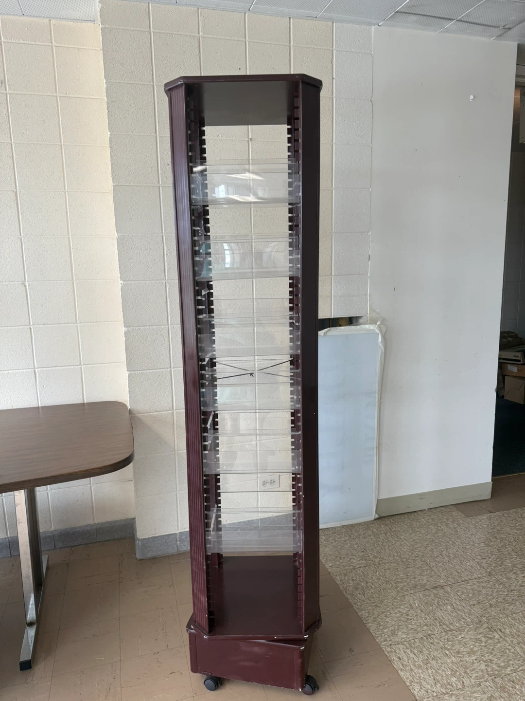 Rotating Display Stand for CDs DVDs books etc