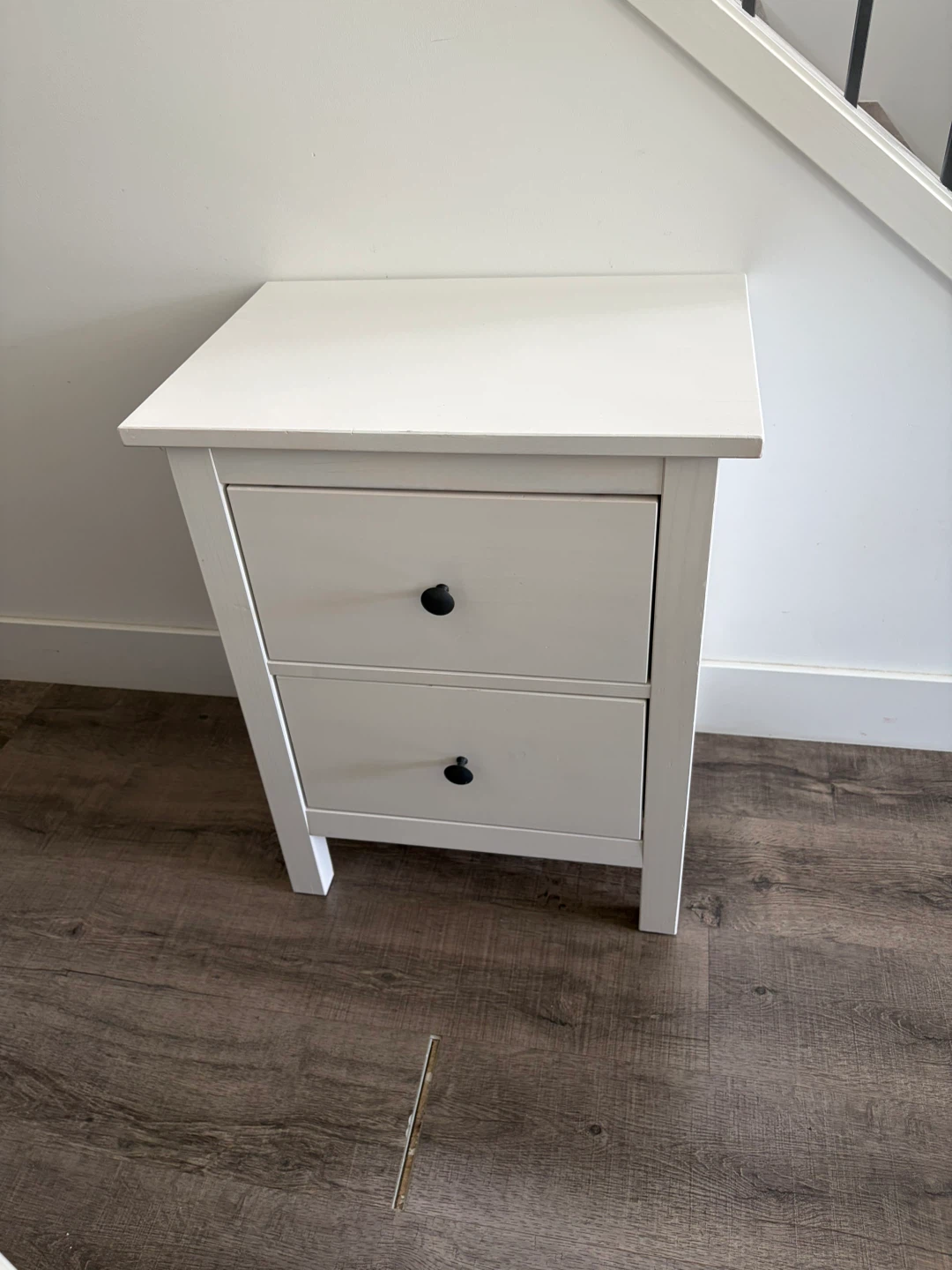 IKEA HEMENS nightstand white