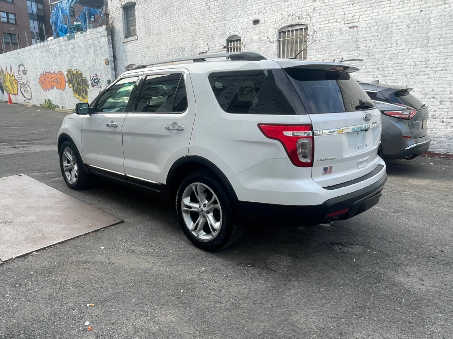 2014 White Ford Explorer Limited - photo 5