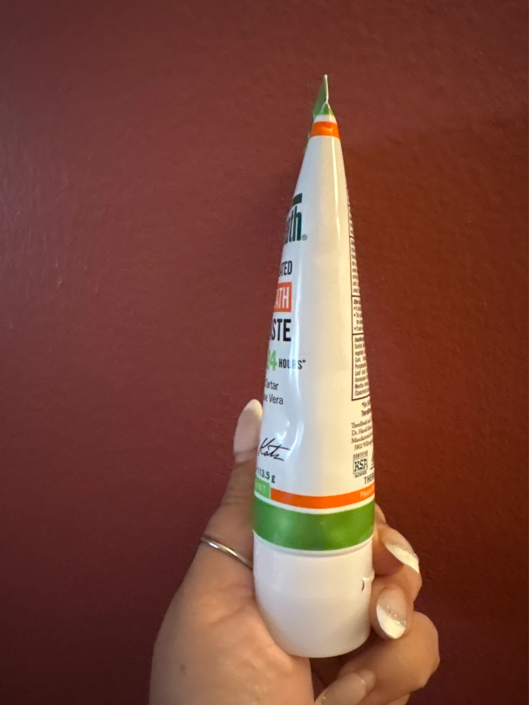⚽️ TheraBreath Fresh Breath Toothpaste Mild Mint 4 oz - photo 5