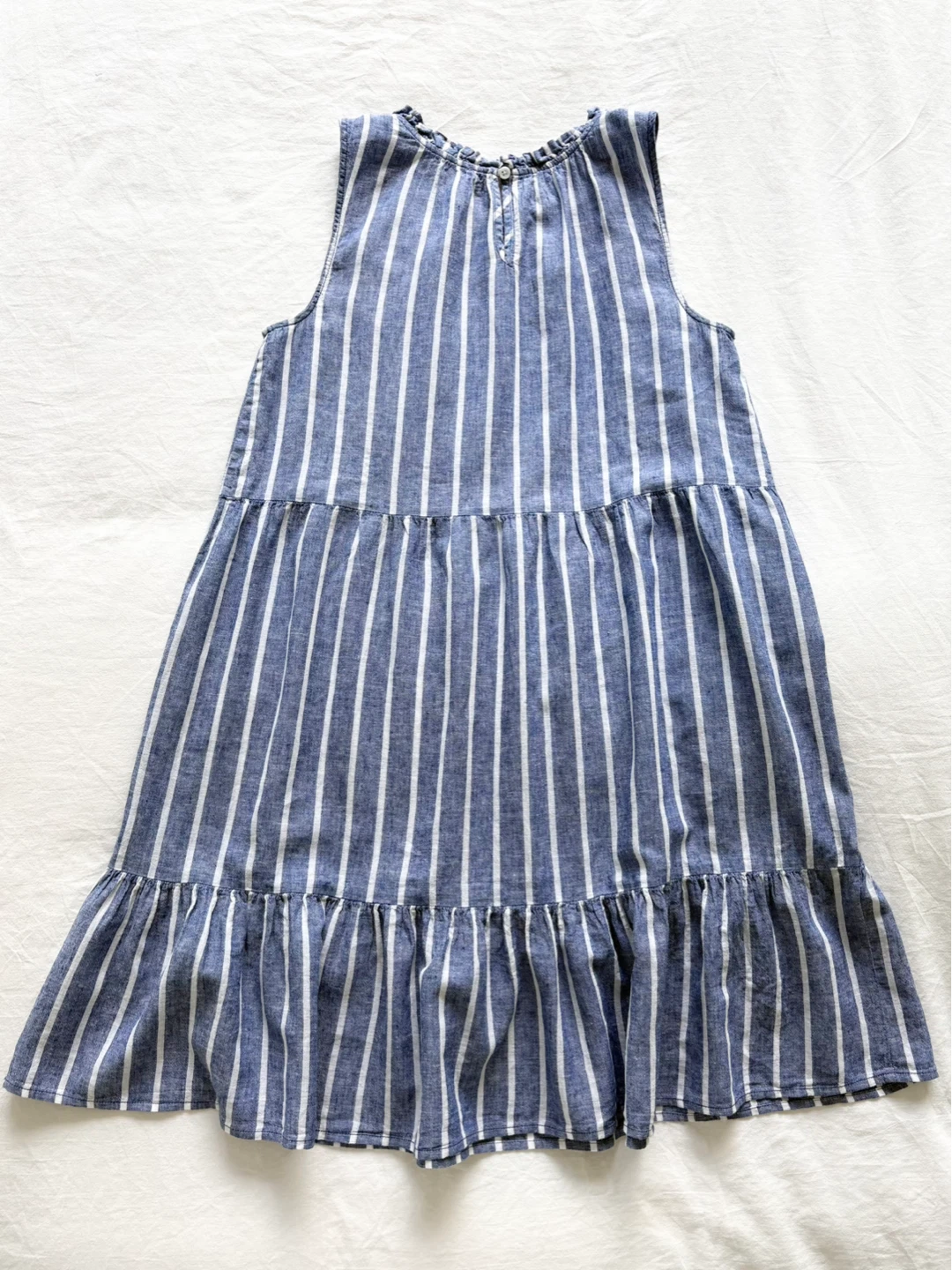 beachlunchlounge Saison Sleeveless Linen & Cotton Dress - photo 4