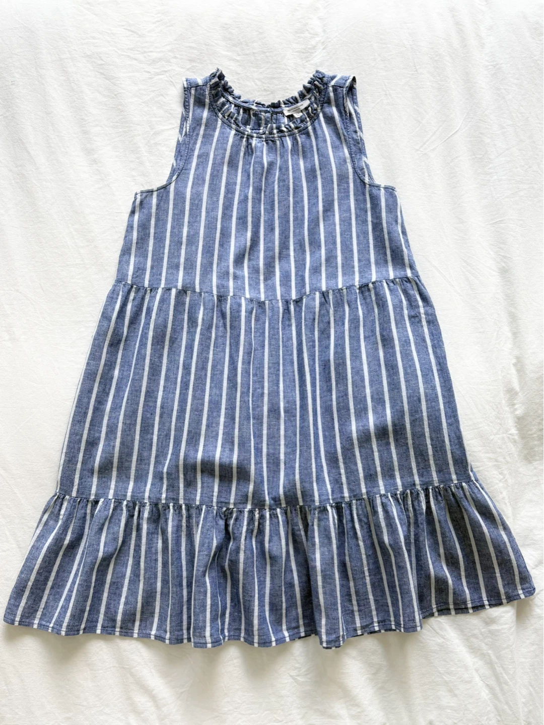 beachlunchlounge Saison Sleeveless Linen & Cotton Dress - photo 3