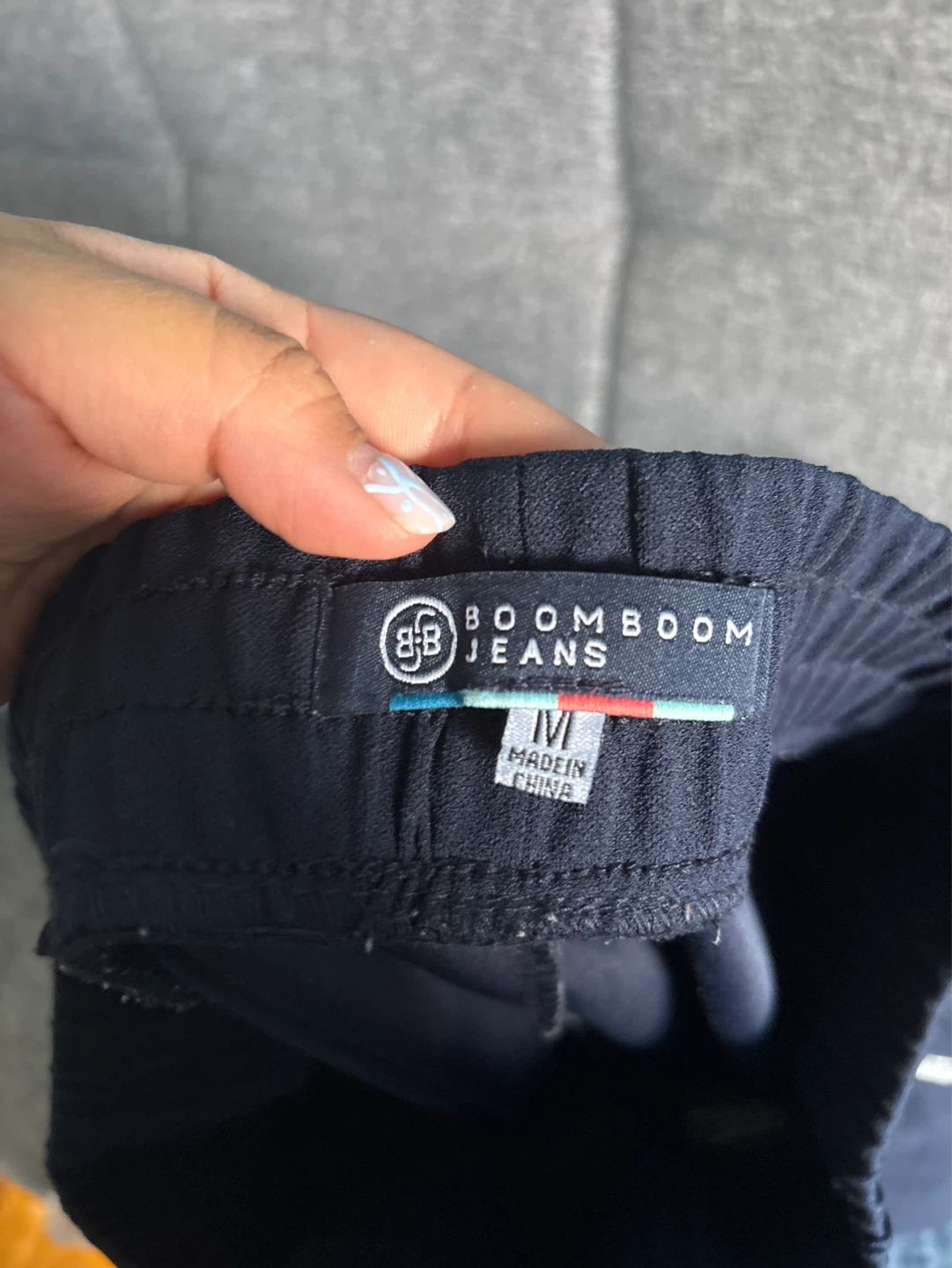 BOOMBOOM JEANS Navy Track Pants Size M⚽️