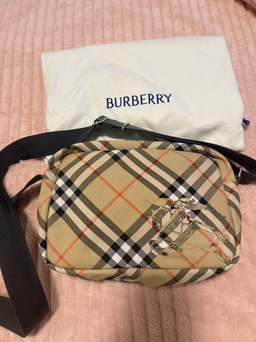 Burberry Nova Check Crossbody Bag authentic