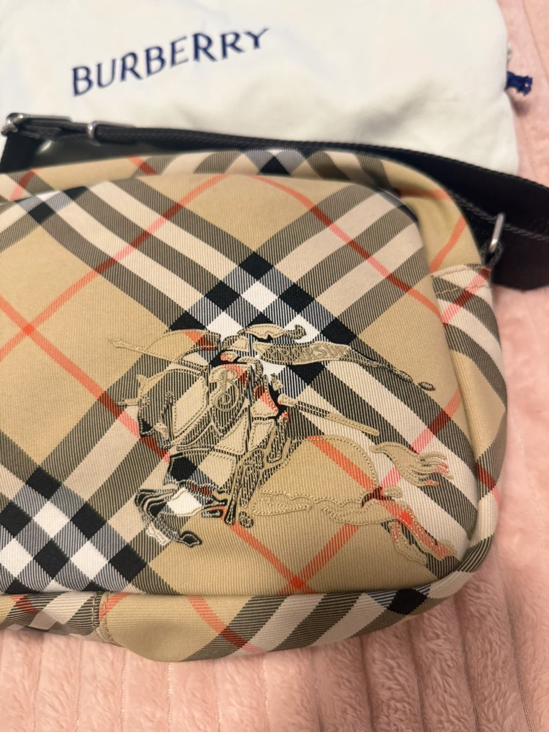 Burberry Nova Check Crossbody Bag authentic - photo 2