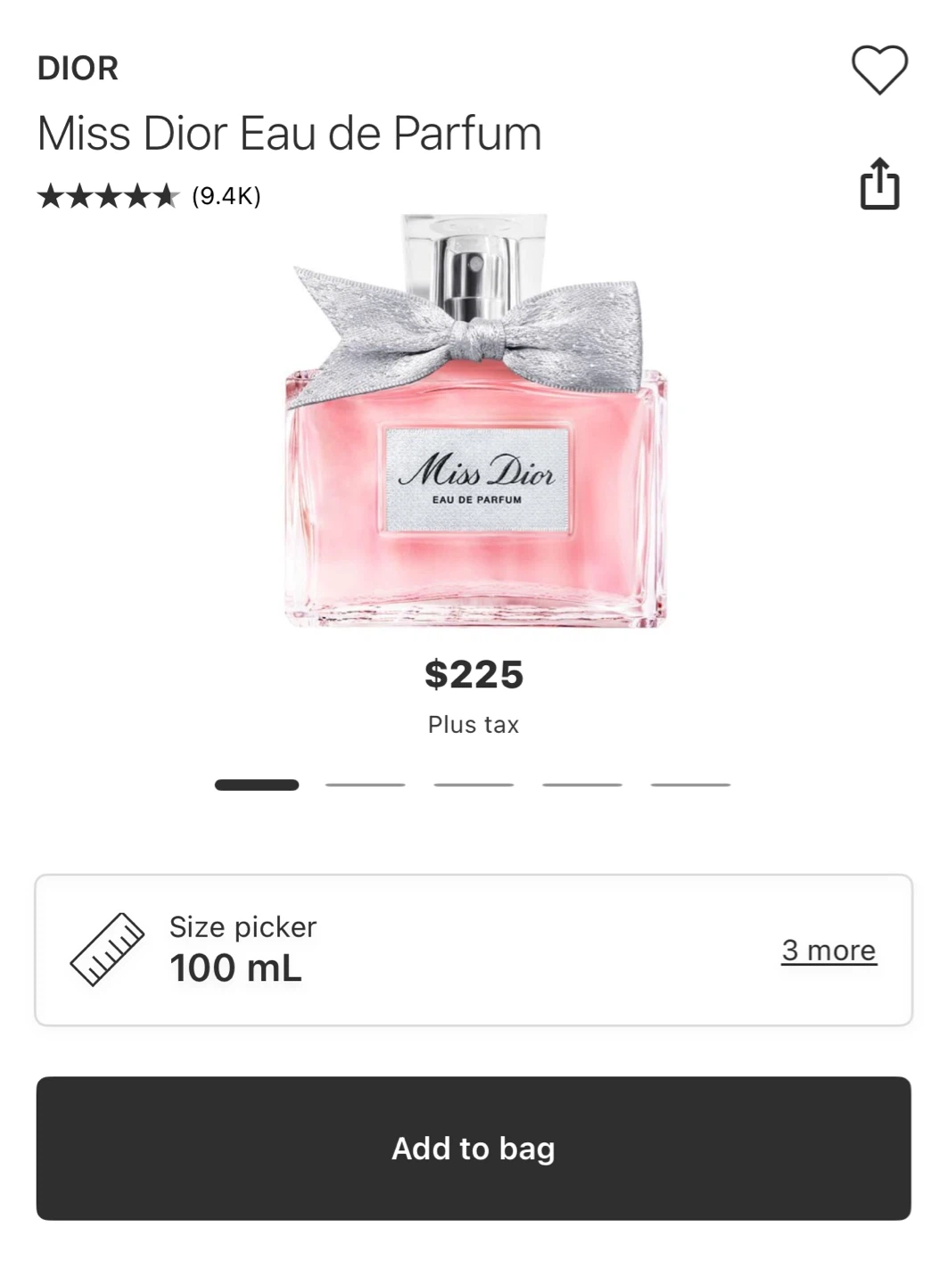 Dior Miss Dior Eau de Parfum 100 mL - photo 2