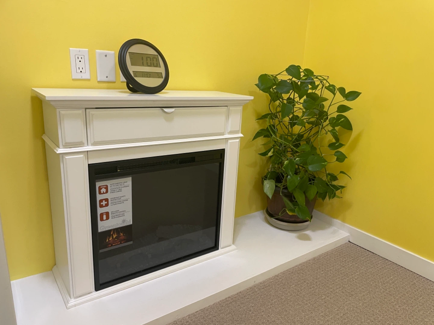 Brand New Electric Fireplace- OBO