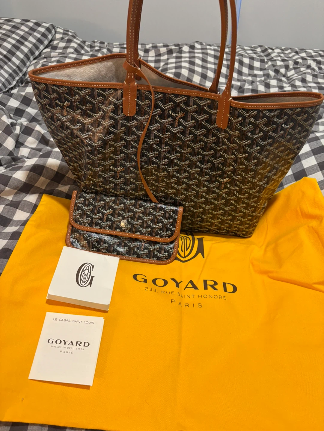 Goyard  Saint Louis PM Bag (genuine)