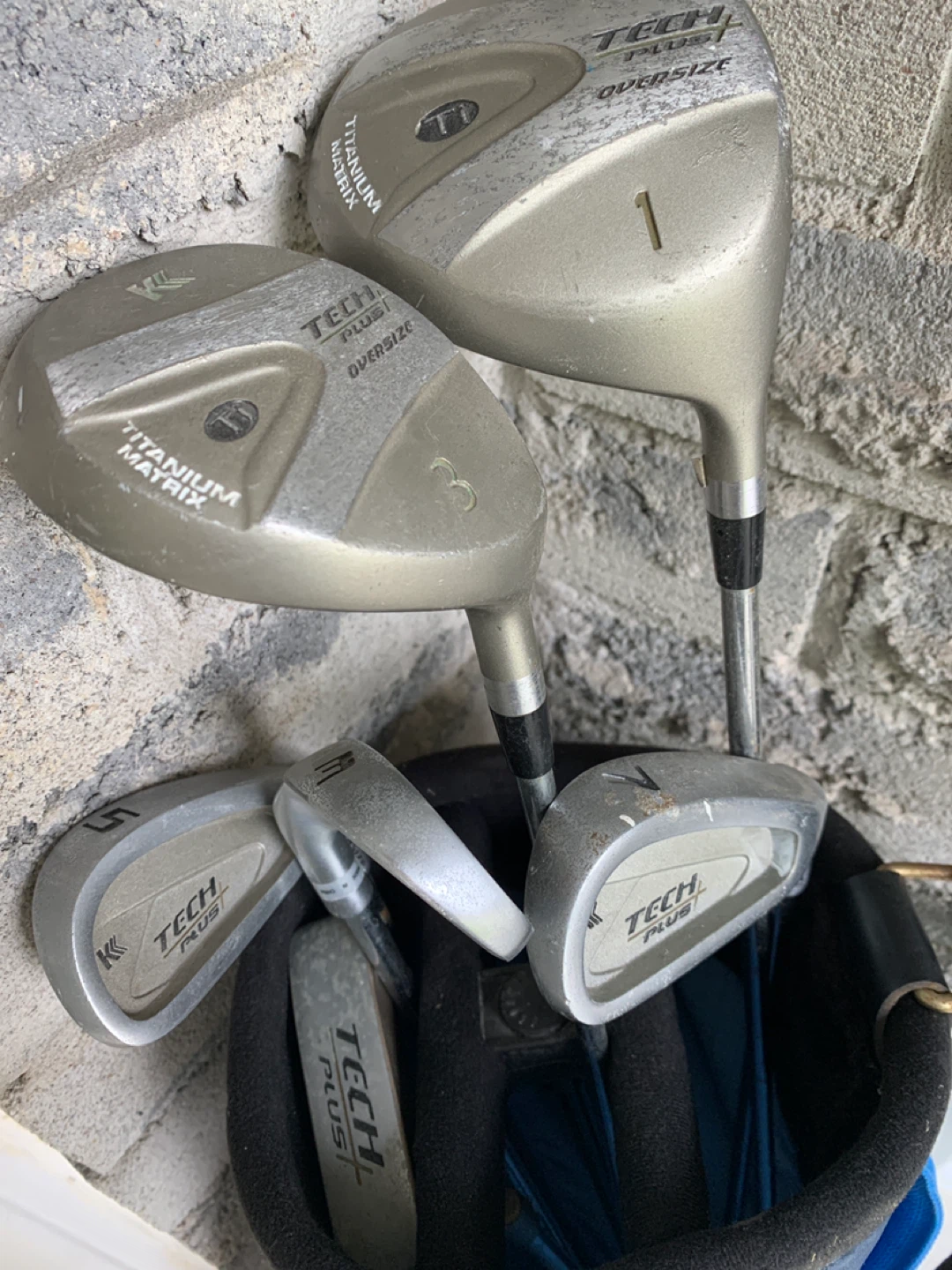 Golf Clubs - Tech Plus Titanium with Wilson Bag - photo 2