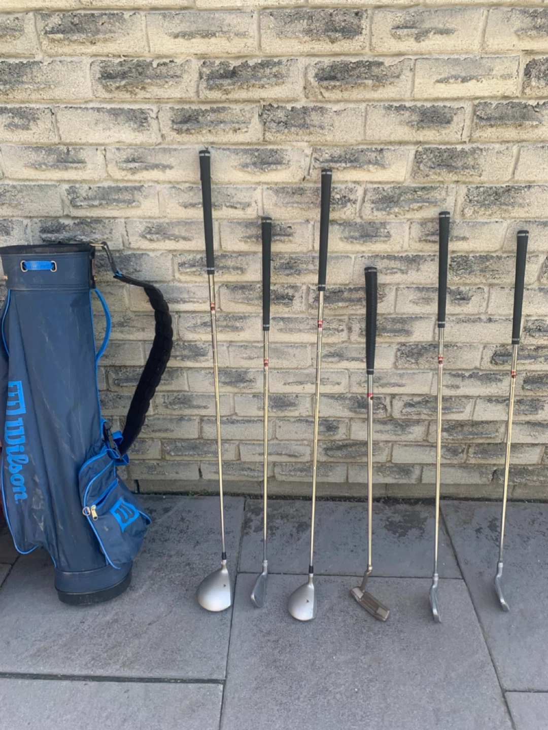 Golf Clubs - Tech Plus Titanium with Wilson Bag