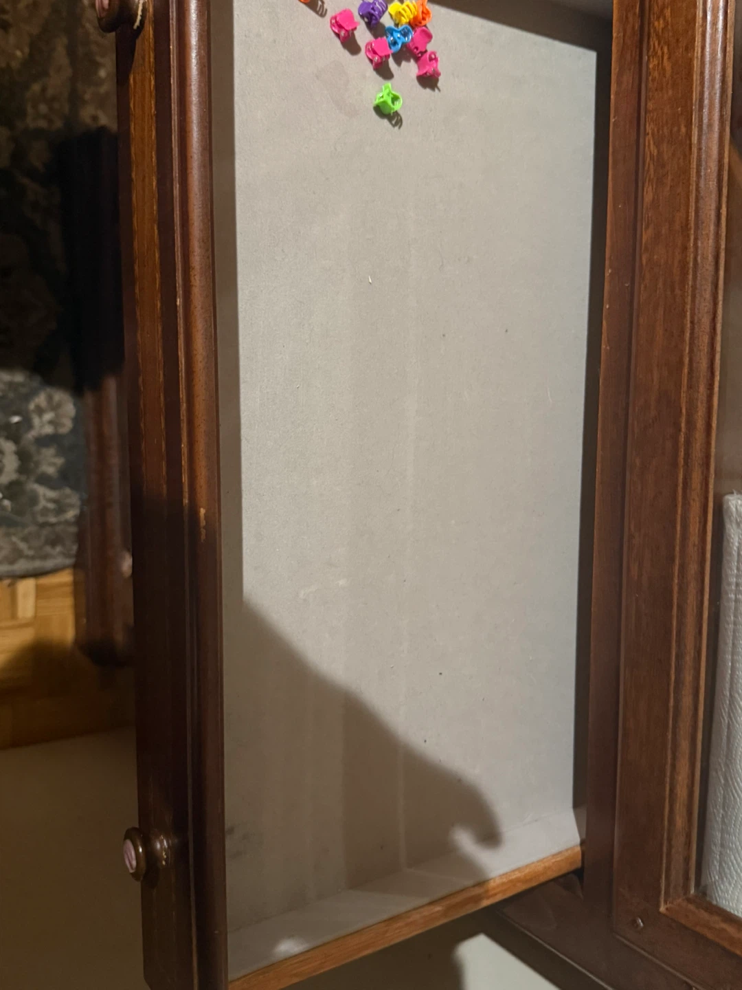 Wooden Display Cabinet with Drawers - photo 3