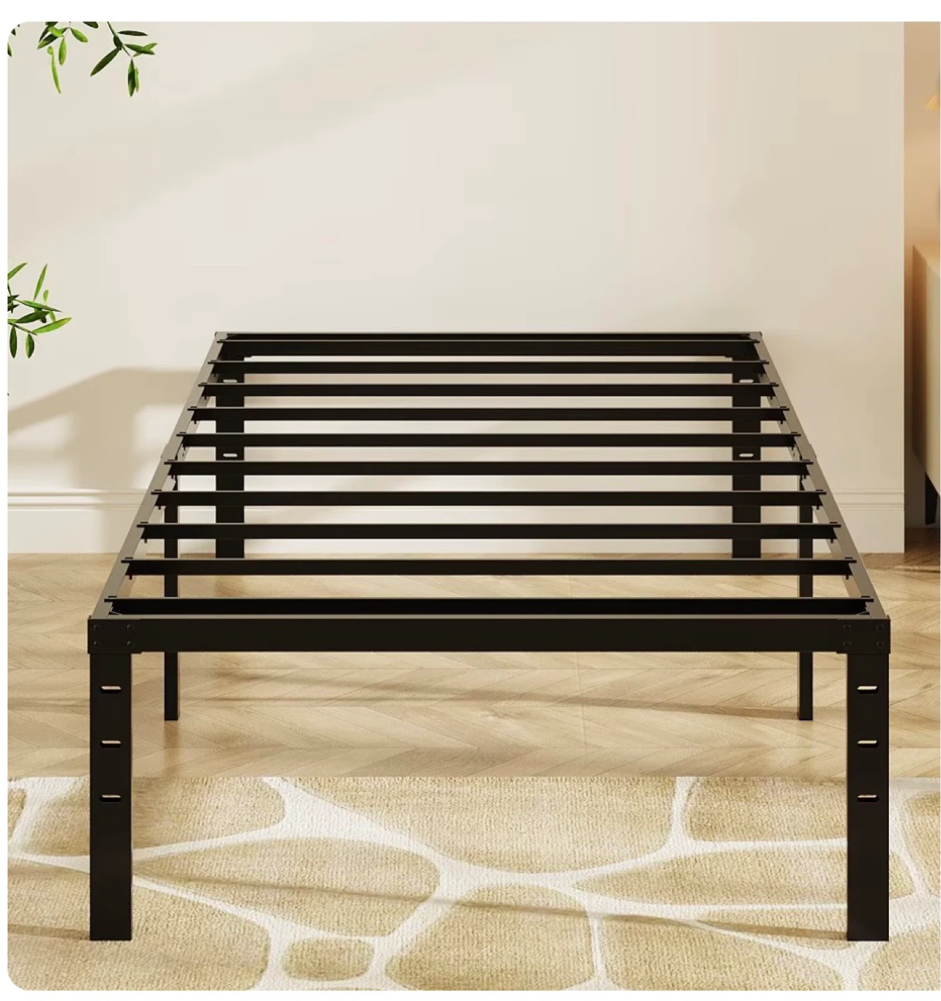 Black Metal Bed Frame