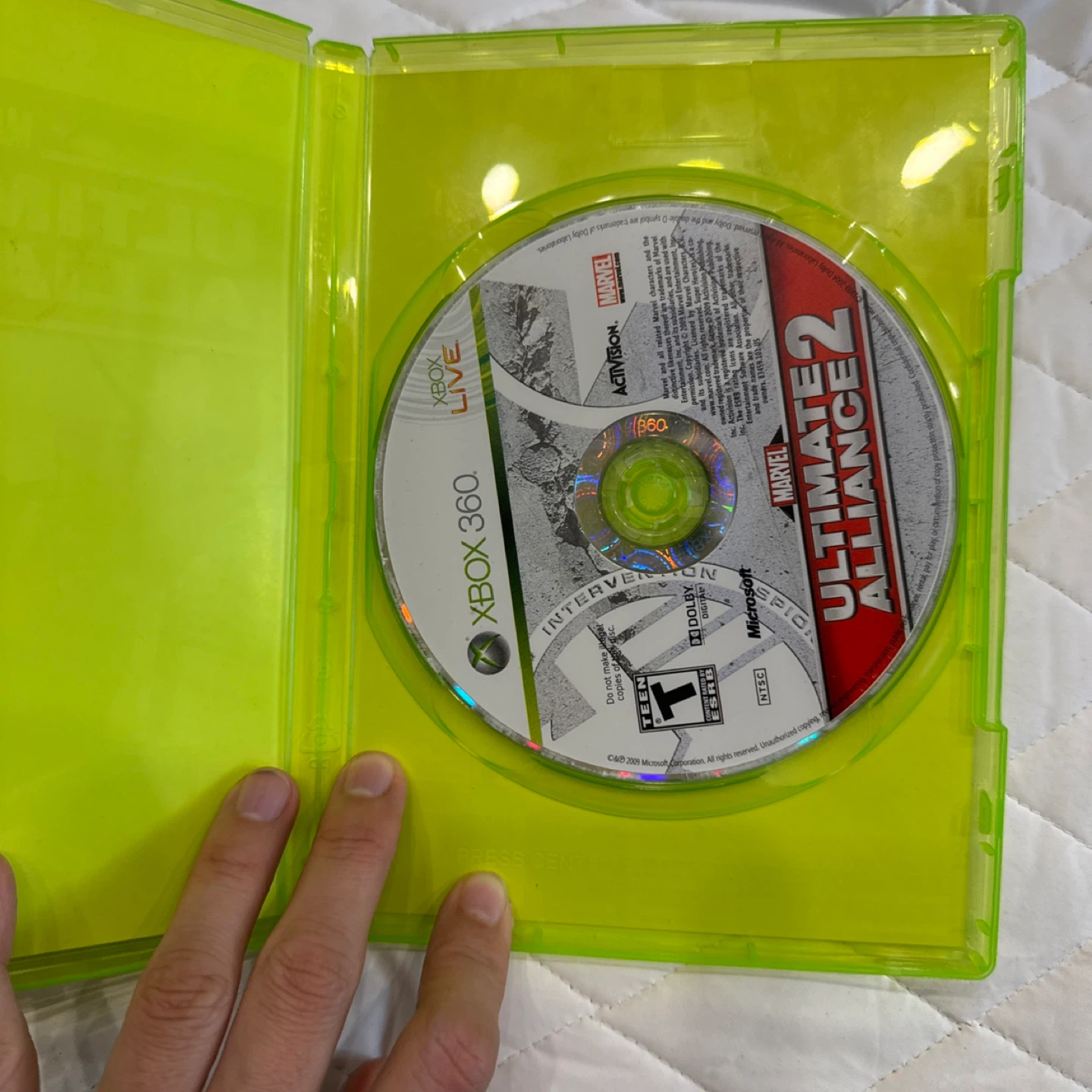 XBOX 360 Marvel Ultimate Alliance 2 Video Game - photo 3