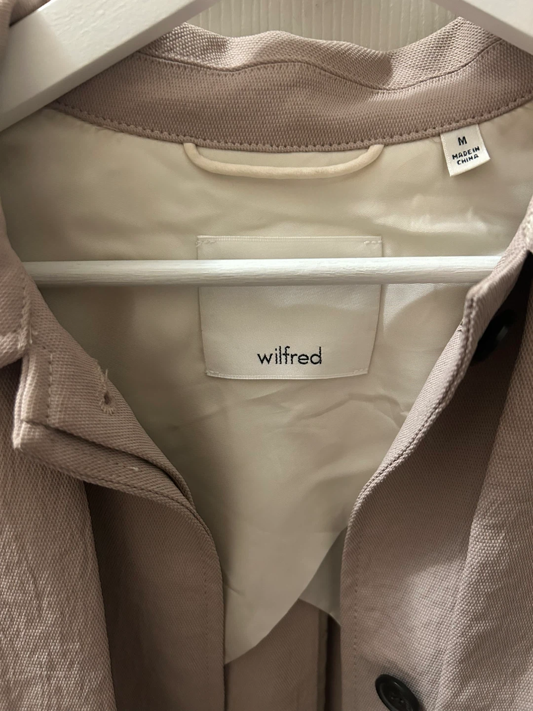 Aritzia Wilfred Trench Coat SizeM ⚽️ - photo 3