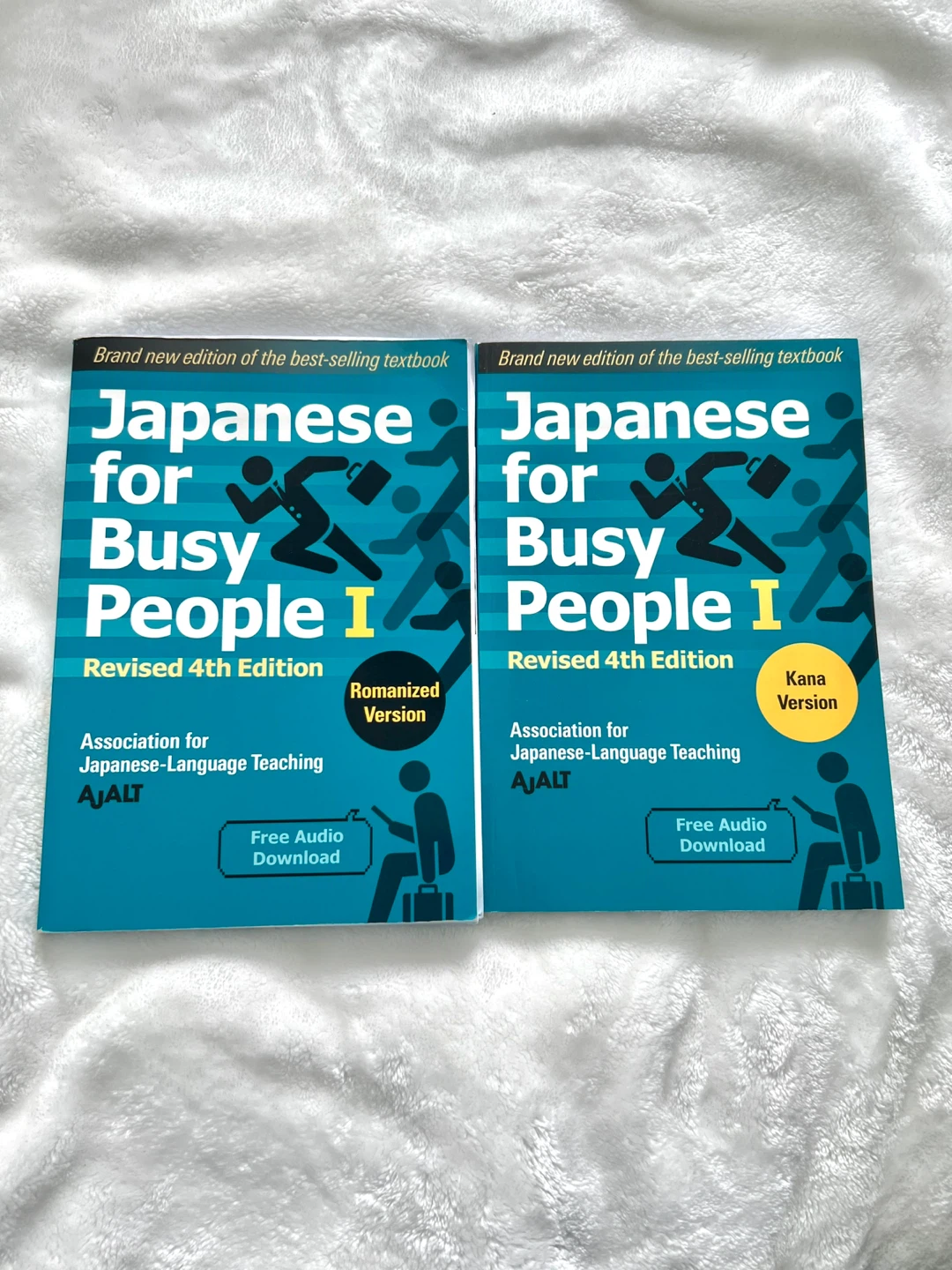 Japanese for Busy People textbooks (2 Books)