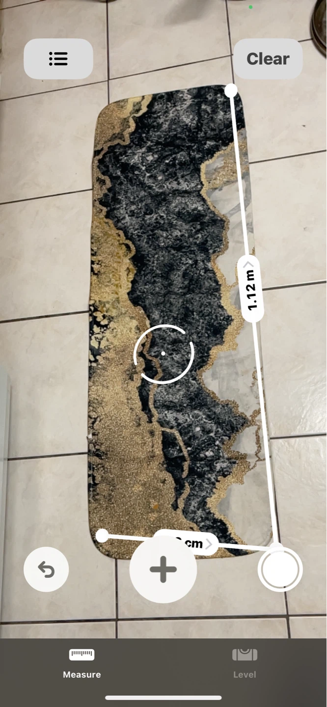 ⚽ Runner Rug with Marble and Gold Design - photo 4