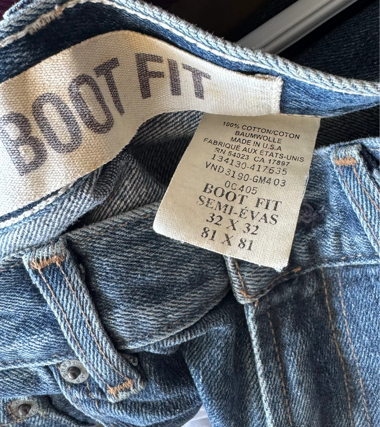 Gap Boot Fit Jeans - Blue Denim - photo 4