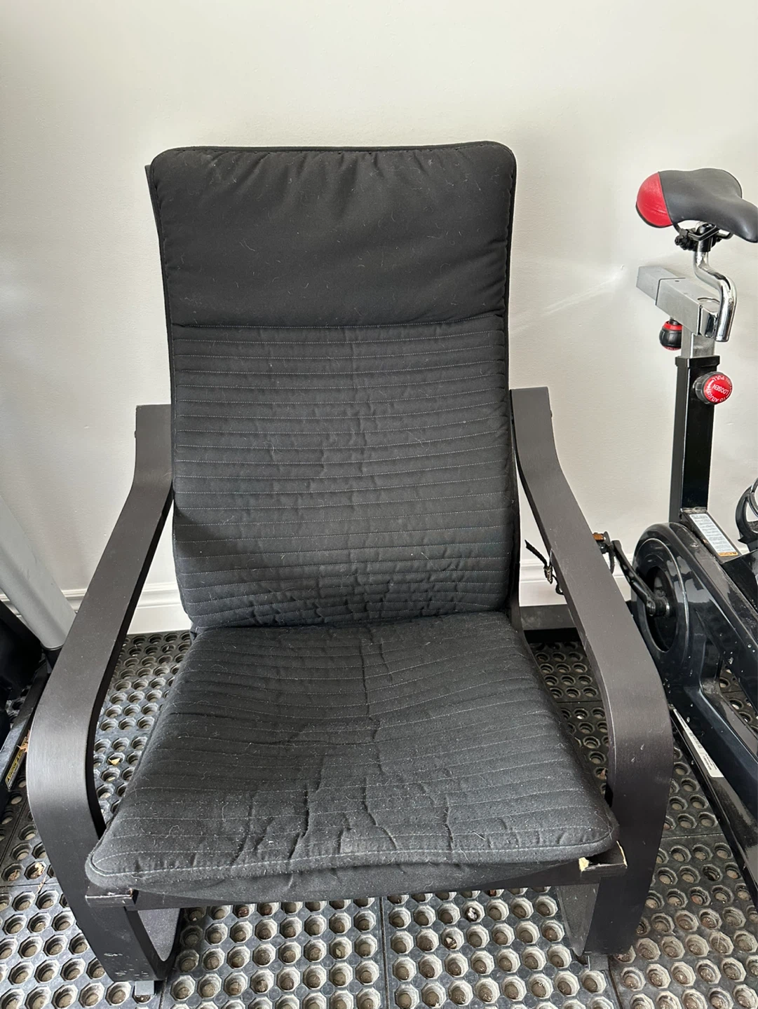 Black IKEA Accent Chair