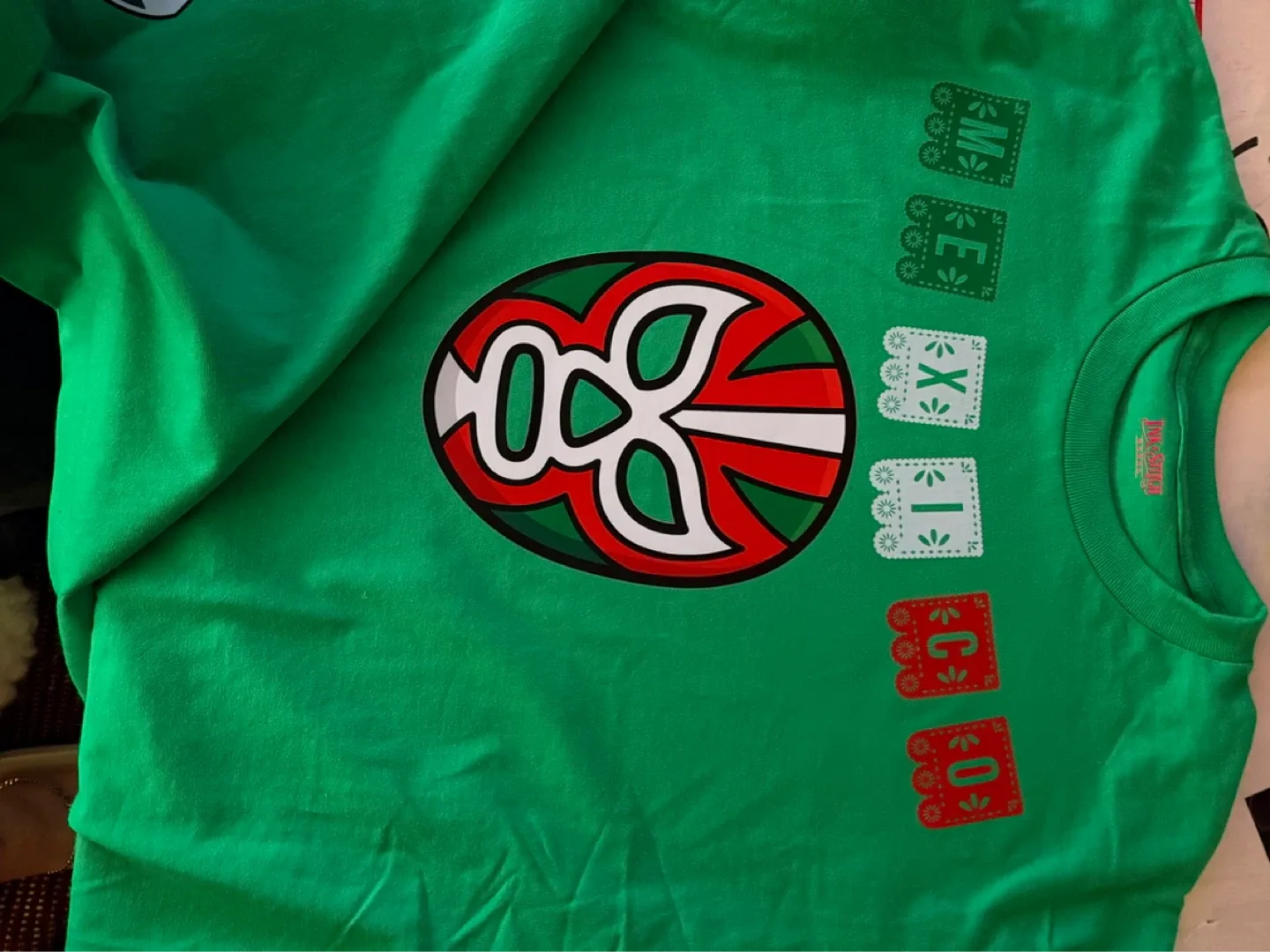 Lucha Libre Mask & Mexico T-Shirt personalized - photo 4