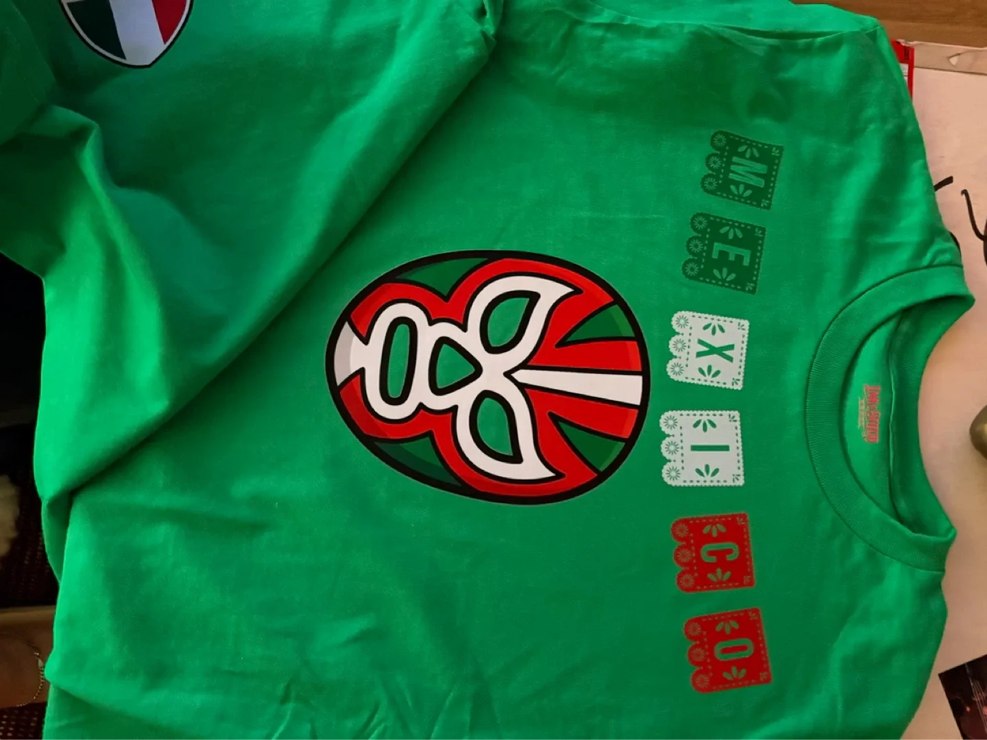 Lucha Libre Mask & Mexico T-Shirt personalized - photo 3