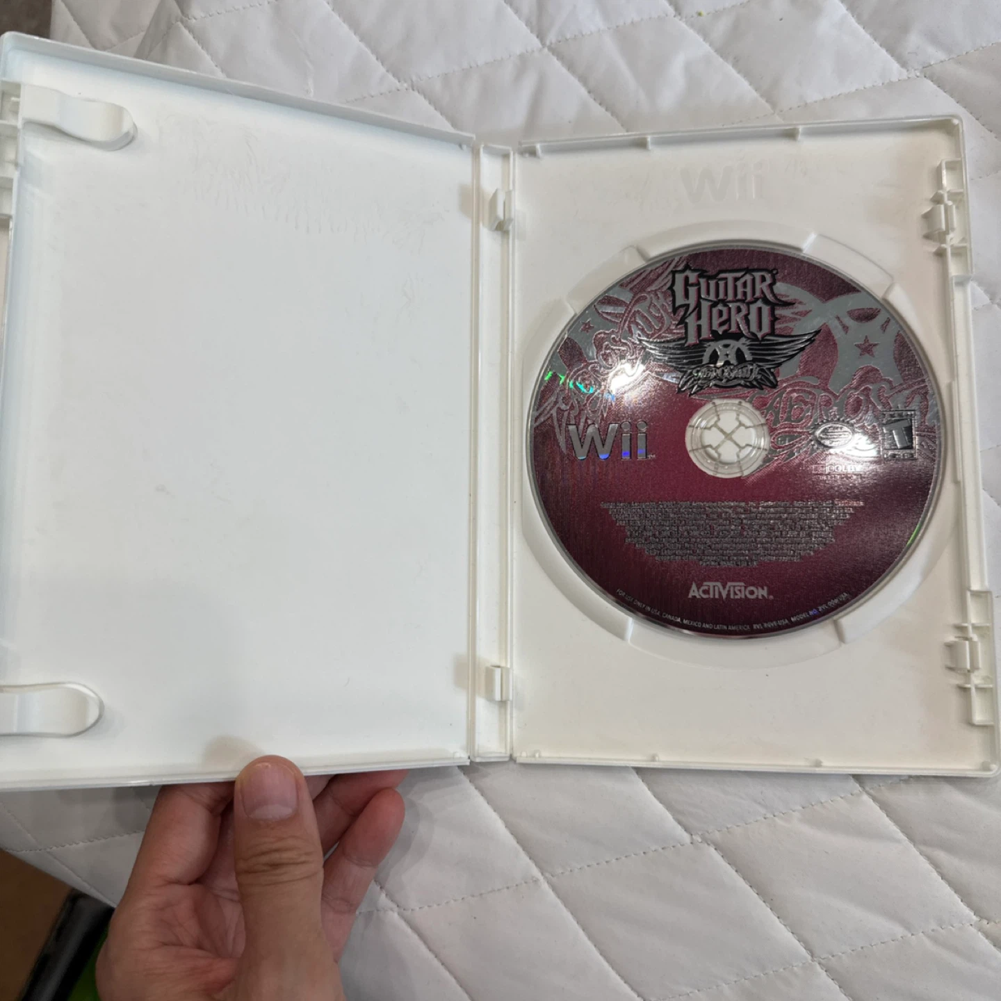 Nintendo Wii Guitar Hero Aerosmith and World Tour Video Games - photo 5