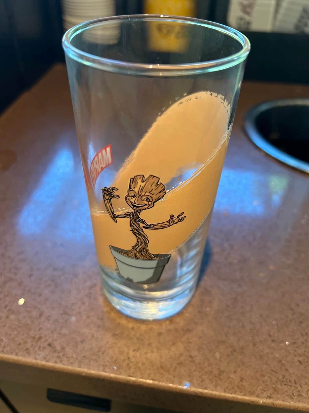 Marvel Baby Groot Glass ⚽️