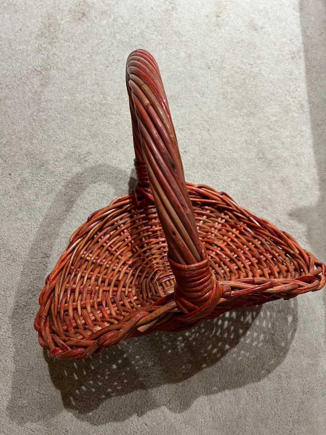 Wicker Basket with Handle - photo 3