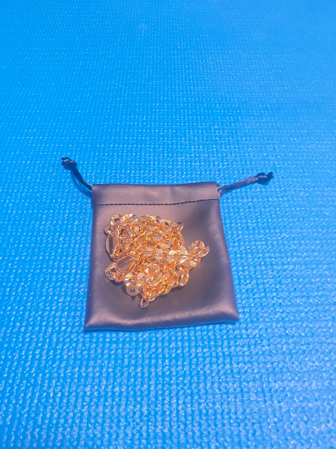 Gold Chain Necklace with Pouch - photo 5