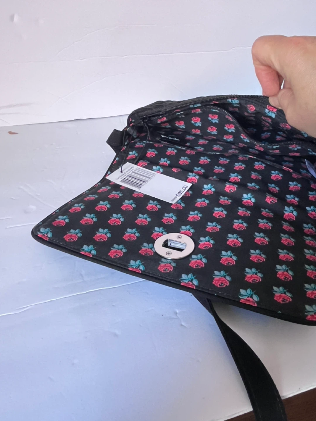 Vera Bradley Black Quilted Shoulder Bag - photo 4