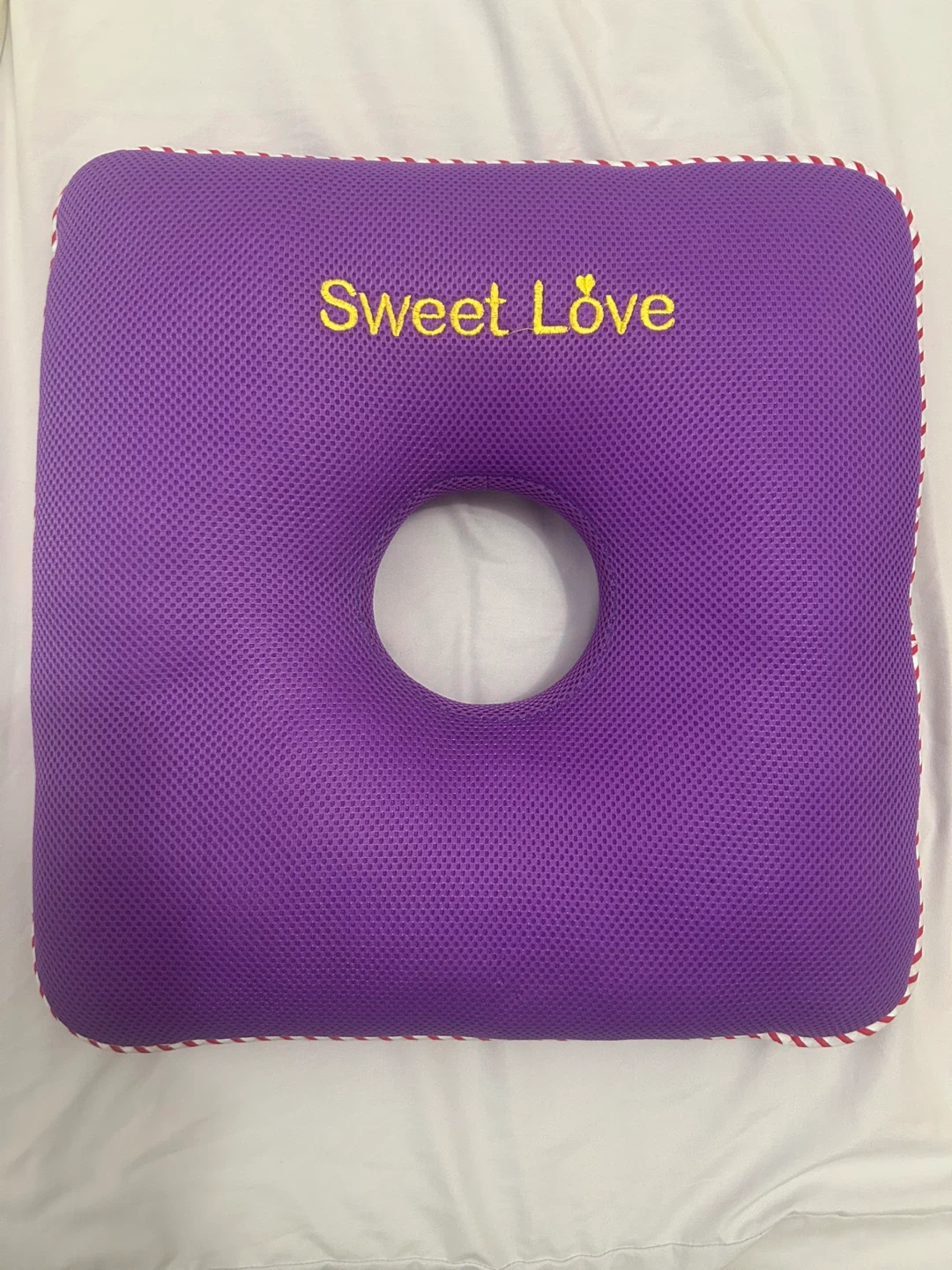 New) Purple Square Donut Cushion ⚽