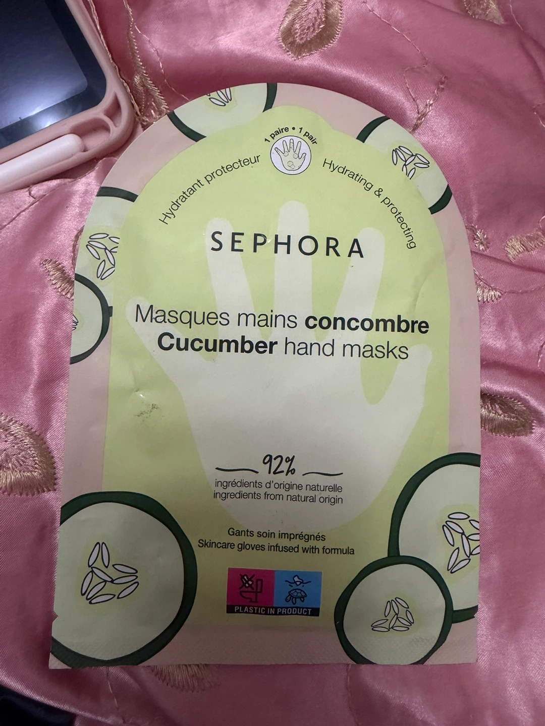 Sephora Cucumber Hand Masks