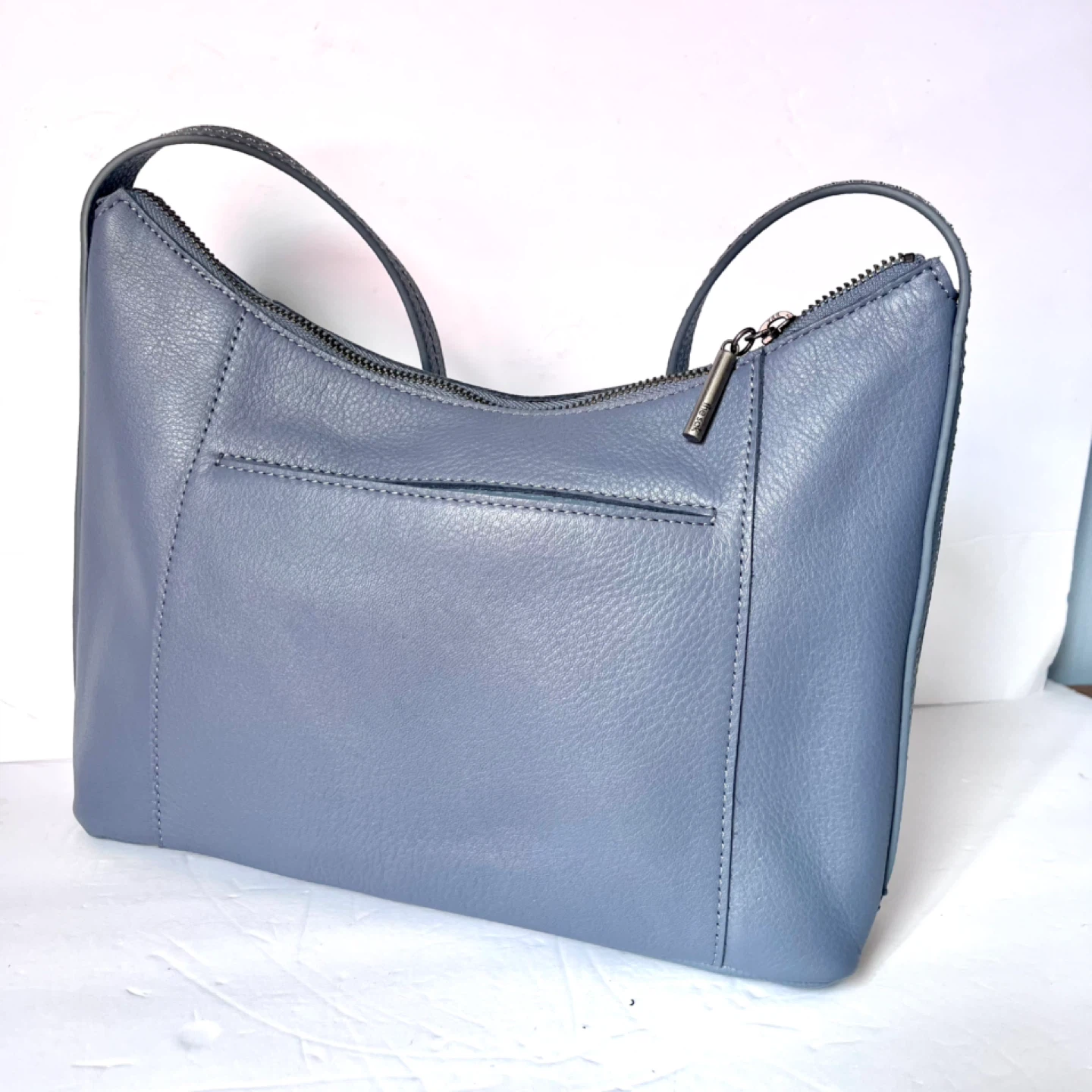 The Sak Brook hobo Leather Shoulder Bag - Blue - photo 2