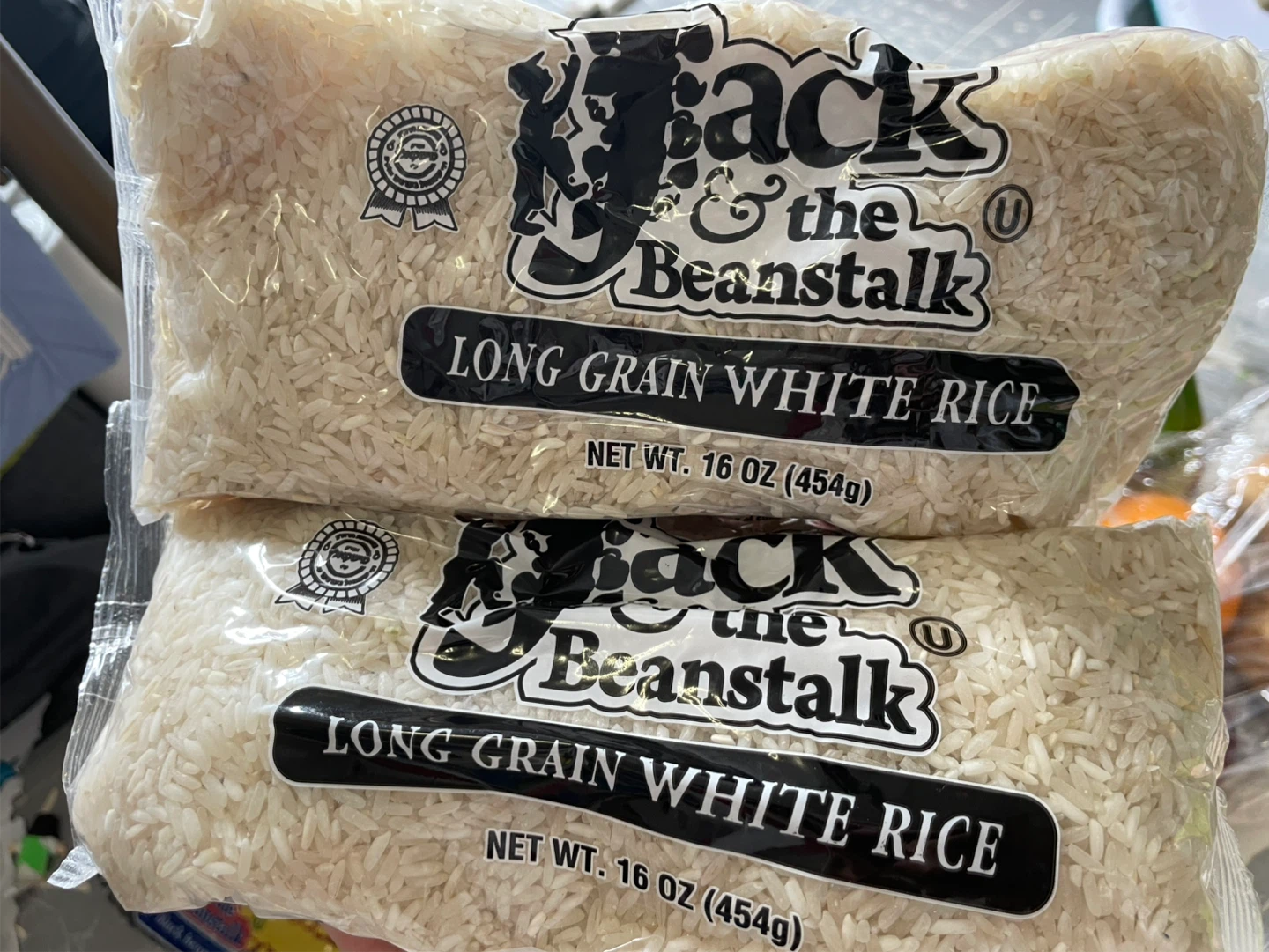 ⚽️Jack the Beanstalk Long Grain White rice (Set of 2)