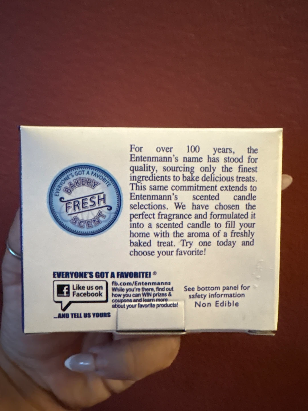 ⚽️ Entenmann's All Butter Loaf Cake Scented Candle - photo 2
