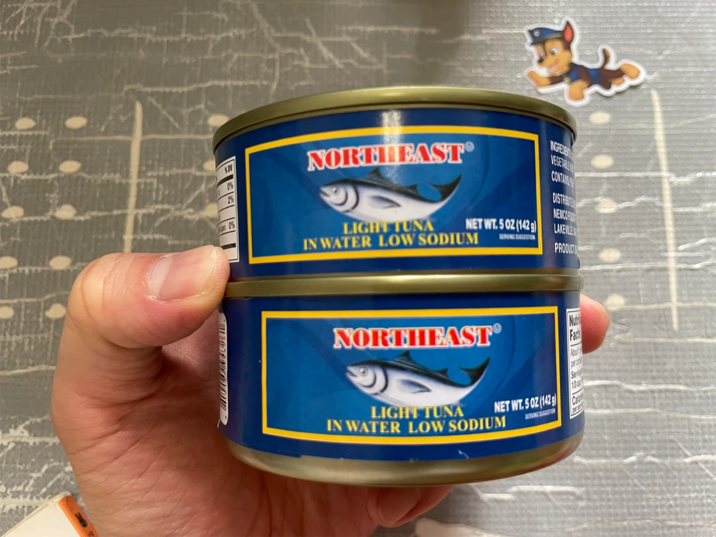 ⚽️Northeast Light Tuna in Water Low Sodium (2 cans)