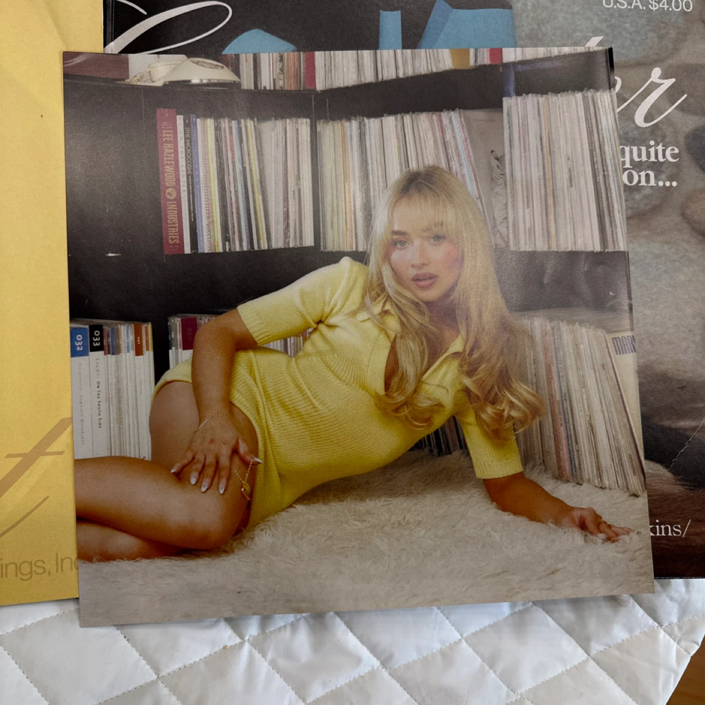 Sabrina Carpenter – Short N' Sweet [VG+ Pink Marble Vinyl LP] - photo 3